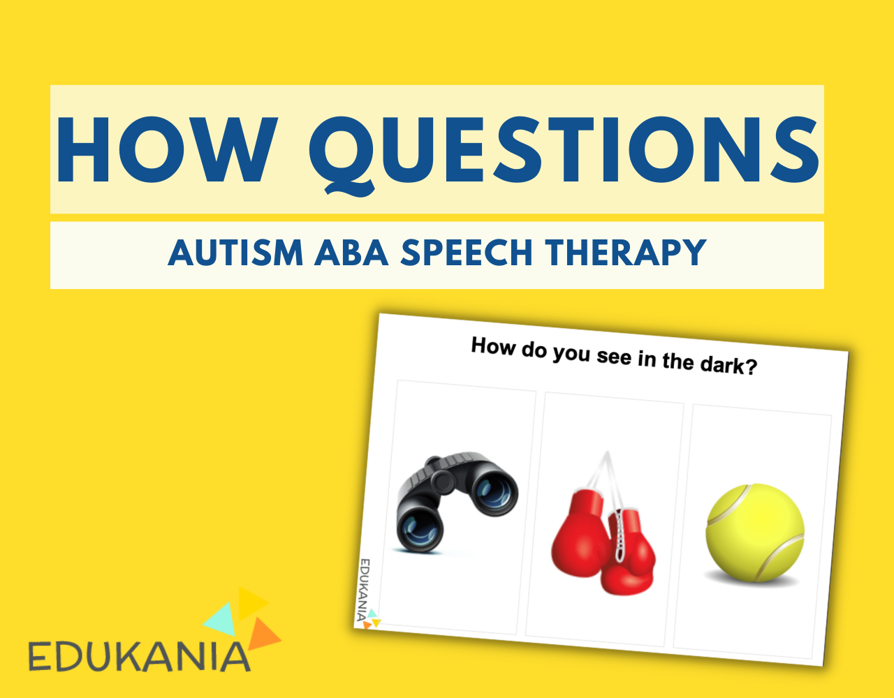 What Questions' Intraverbal Task Cards For ABA And Speech Therapy